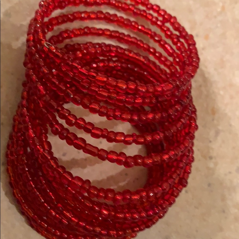 African beaded bracelet